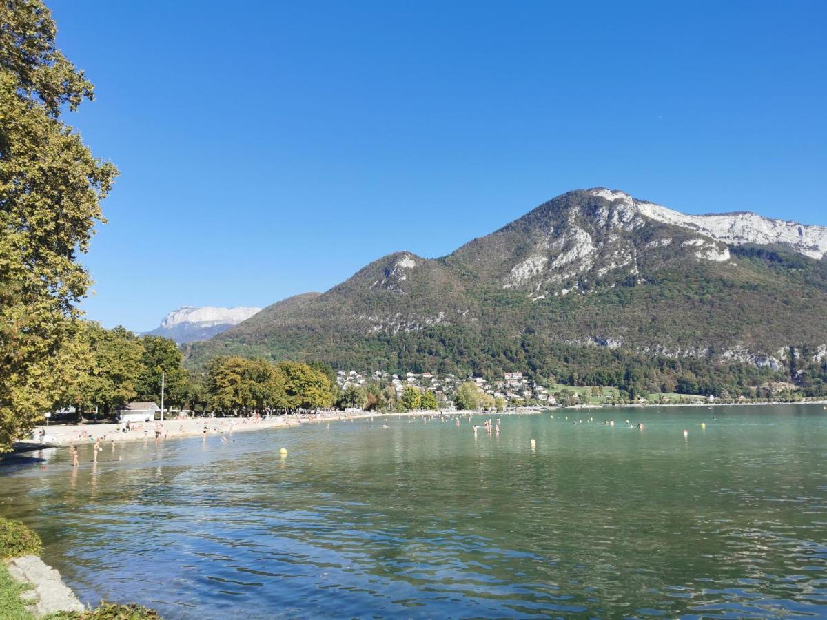 Charmant Appartement A 1 Minute Du Lac Annecy Exterior photo